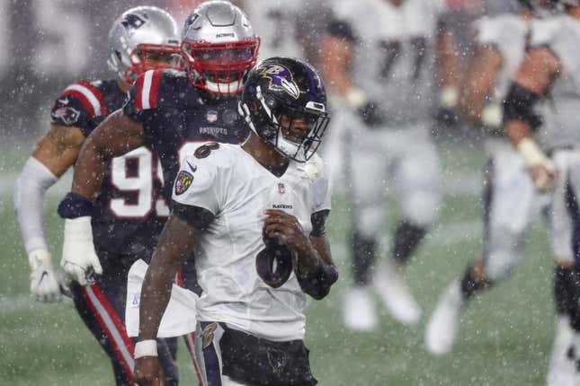 Lamar Jackson and the Ravens failed to pull out a road win in the unforgiving confines of Gillette Stadium.