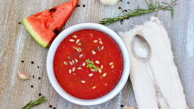 Image for article titled ‘Watermelon Gazpacho Is A Great Starter For Summer Parties,’ Writes AP Reporter Who Will Not Be Winning Pulitzer This Year
