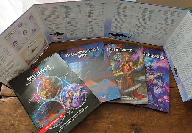 Manuales de juego de Spelljammer de Dungeons & Dragons