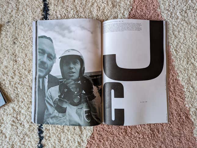 The Jim Clark section of RACEWKND's World Champions edition