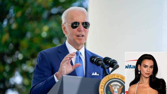 Image for article titled Biden Impregnates Popular Musician In Effort To Boost Approval Numbers