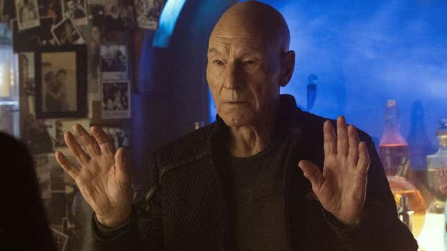 Imagen para el artículo titulado Star Trek: el showrunner de Picard dice que su último regreso sorpresa siempre tuvo que ser el plan