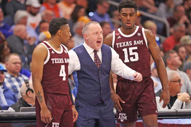 A&amp;M players, and coach Buzz Williams, got screwed this year.
