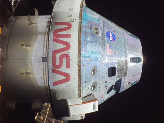 Image for article titled See the Coolest Images So Far From Orion&#39;s Historic Mission to the Moon