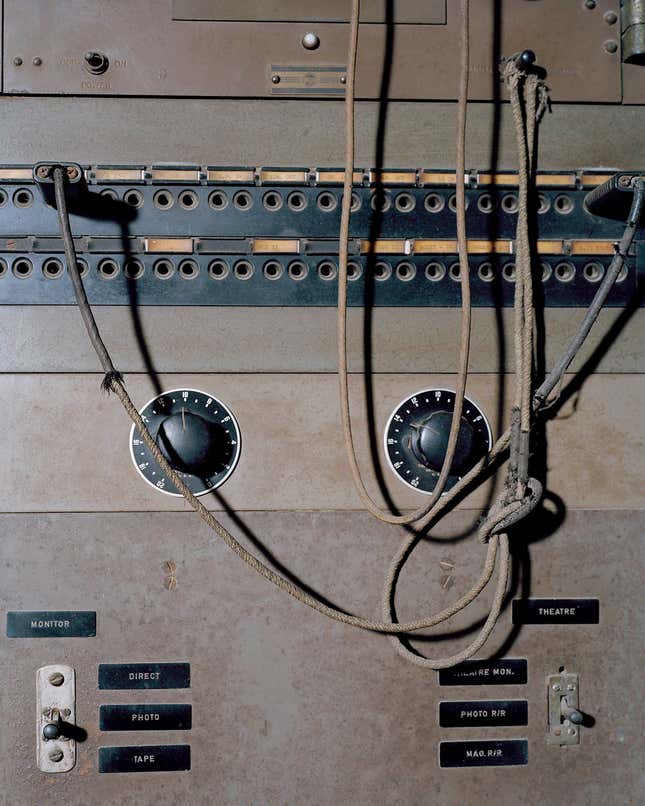 Nandita Raman. Technician’s Studio-7 From “Film Studio Series,” 2013-2014.