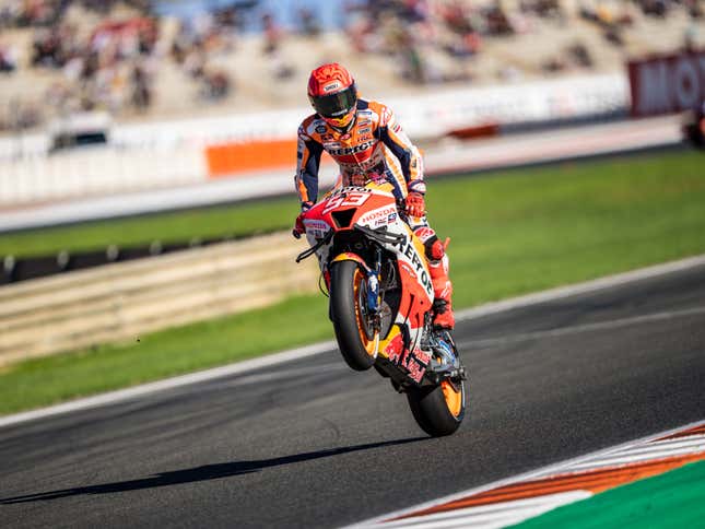 Image for article titled Six-Time MotoGP World Champion Marc Marquez Admits He’s an ‘Asshole’ On Track