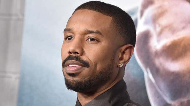 Michael B. Jordan attends the Los Angeles Premiere Of “CREED III” at TCL Chinese Theatre on February 27, 2023 in Hollywood, California.