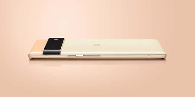 Pixel 6 side view