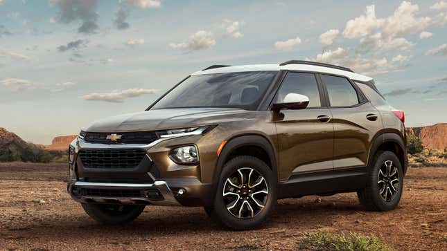 Image for article titled The 2021 Chevrolet Trailblazer Is Bigger Than A Trax But Costs Less