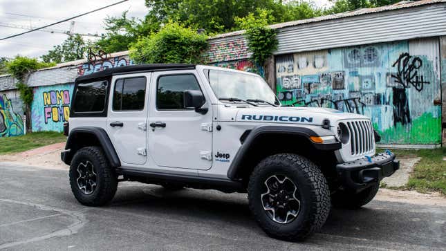 Image for article titled The 2021 Jeep Wrangler 4xe Is Everything You Want In A Jeep But With 21 Miles Of Extra Electric Range