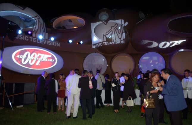 The MTV At the Movies party at the Pierre Cardin villa, Palais Bulles, near Cannes during the 55th Cannes Film Festival, May 18, 2002.