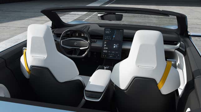 Image for article titled The Polestar O2 Is An EV But Desirable