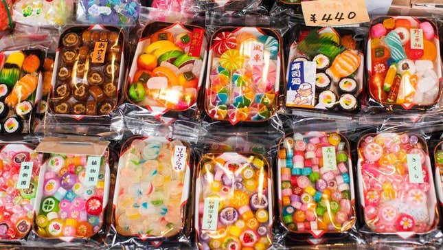 Japanese Candy display
