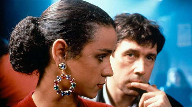 Jaye Davidson and Stephen Rea in The Crying Game
