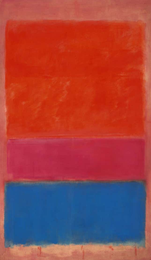 Image for article titled This Rothko sold for $75 million