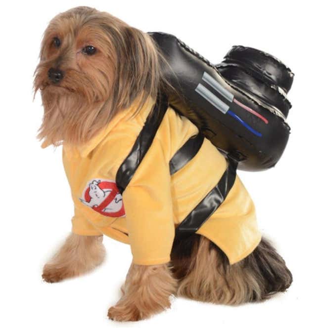 Ghostbuster dog costume