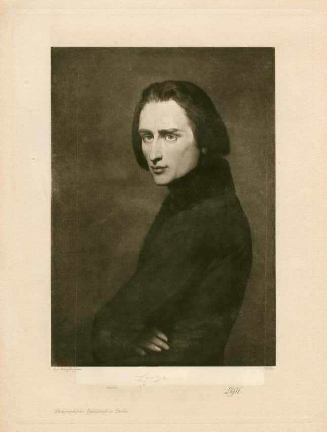 Franz Liszt.