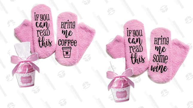 15% Off Cinch Valentine’s Day Coffee Socks | Amazon
15% Off Cinch Valentine’s Day Wine Socks | Amazon
