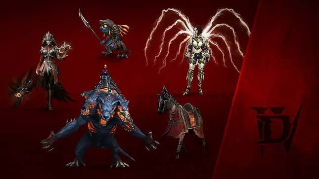 Arte promocional de los espectáculos de Diablo IV para la edición estándar.