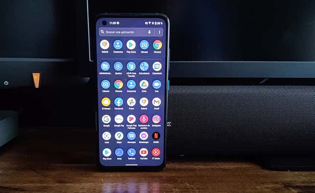 Estas son todas las aplicaciones que lleva preinstaladas el Zenfone. Muy bien Asus ahí.