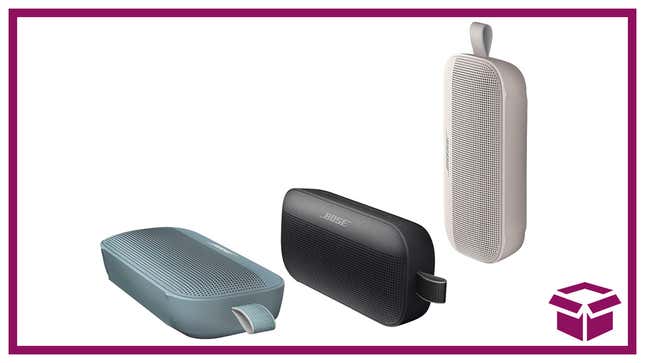 Going back to school in silence is depressing — head to Best Buy and grab some Bose portable speakers.