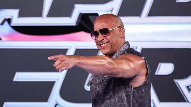Vin Diesel on the red carpet for the Mexico City premiere of “Fast X” on May 15, 2023 in Naucalpan de Juarez, Mexico.
