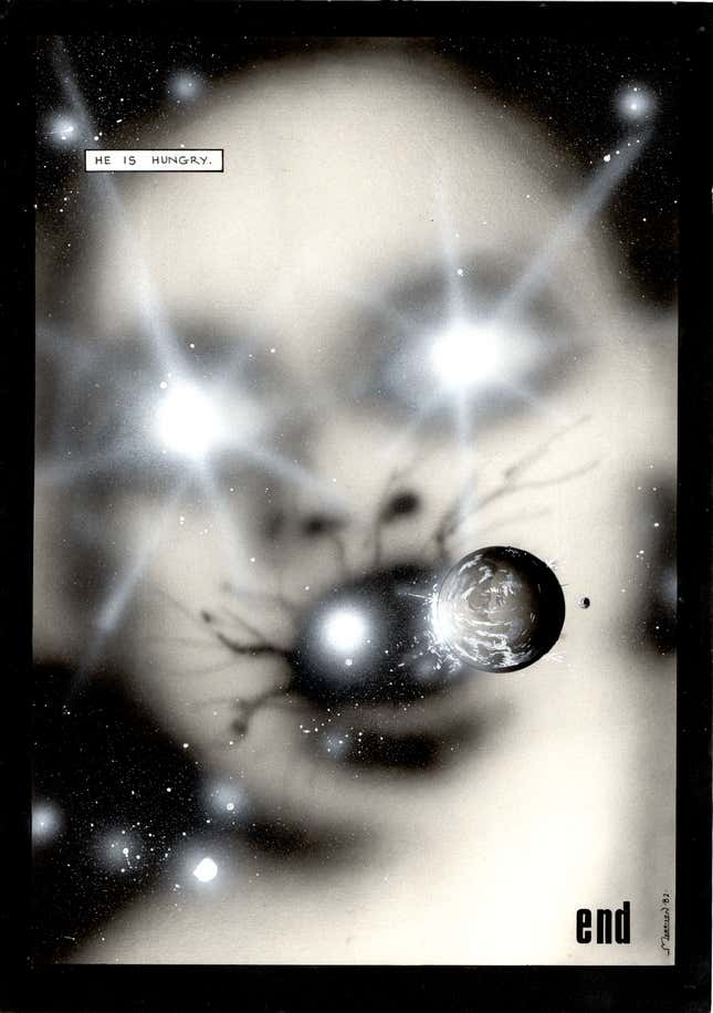 Image for article titled Get a Look at a Wild, 40-Year-Old Unseen Grant Morrison Sci-fi Comic