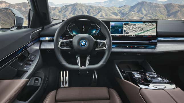 2024 BMW 5 Series interior