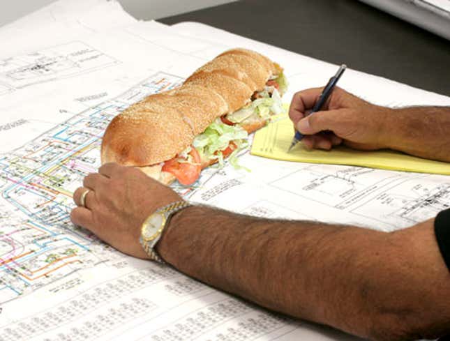 Image for article titled Foot-Long Hoagie Used As Ruler