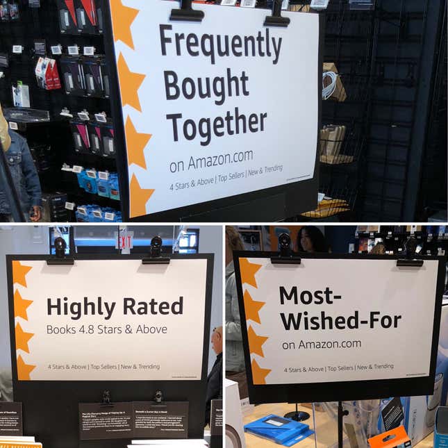 Image for article titled A visit to Amazon 4-star, the online retailer’s newest physical store