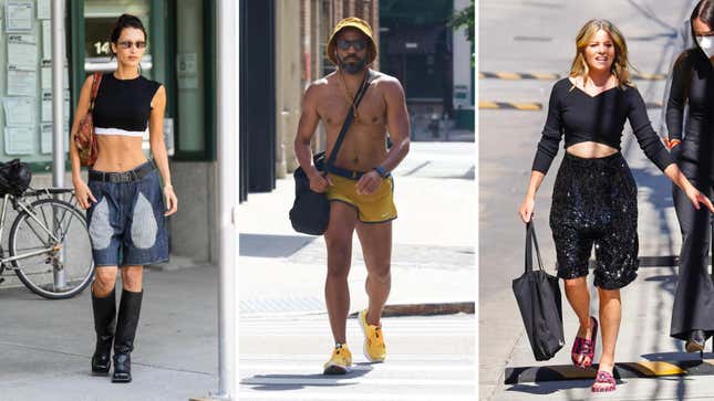 Image for article titled What&#39;s Going on With Celebrities&#39; Shorts Choices?