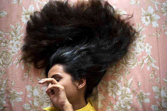 Image for article titled Indian women are finding a silver lining in their grey hair
