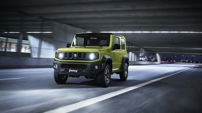 Suzuki Jimny in Obsession Green