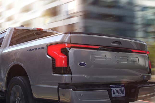 Image for article titled Ford F-150 Lightning Starts Under $40K With 563 HP And One Big Ass Frunk