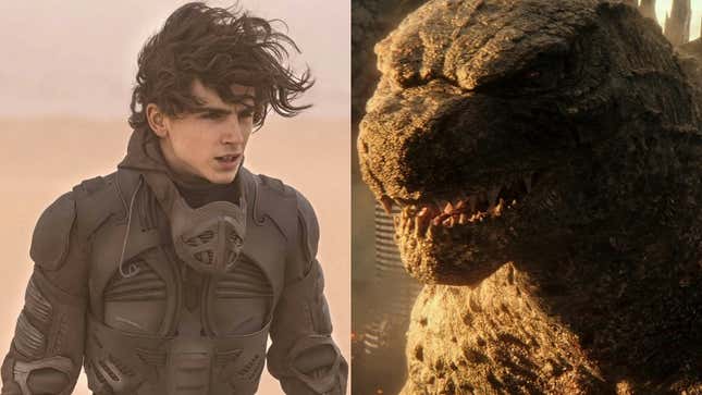 Paul from Dune, Godzilla from Godzilla.