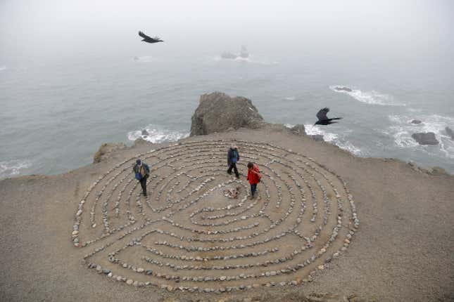 Meditation on Eagle Point Labyrinth