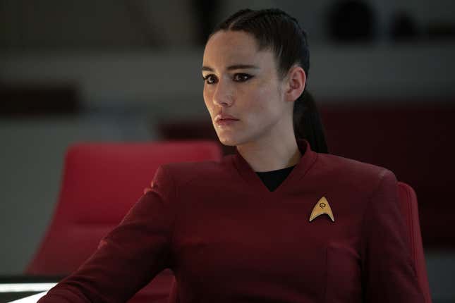 Image for article titled Strange New Worlds Went Full Star Trek Disaster Movie, and It Ruled