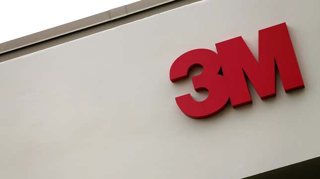 3M's red logo on a building