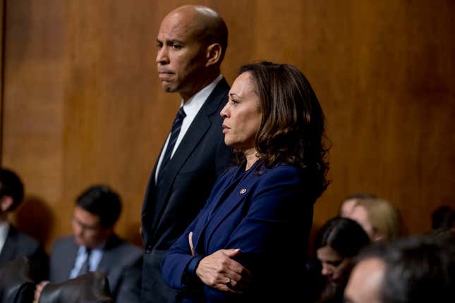 Booker and Harris.