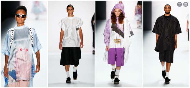 A Saudi prince, a Miami DJ, and male burkas shared Sadak's runway at ...