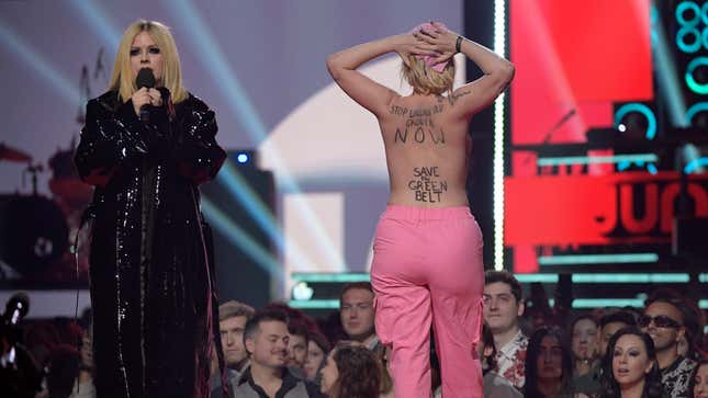 Avril Lavigne at the Juno Awards
