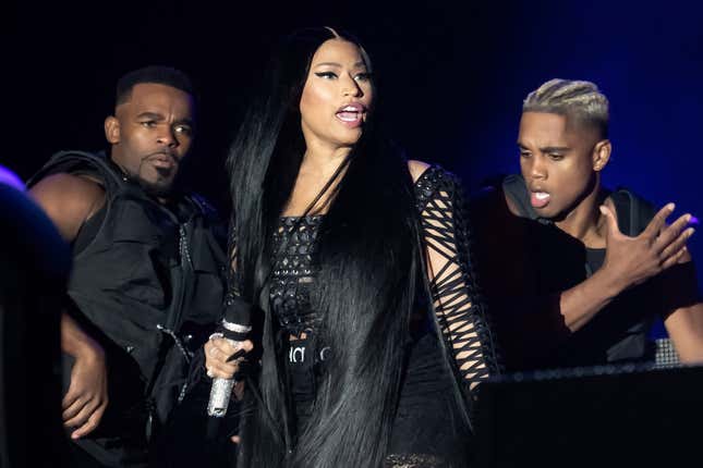 Nicki Minaj performs as headliner of night one of Rolling Loud NYC at Citi Field on September 23, 2022 in New York City. 