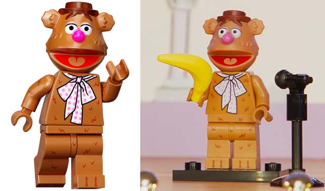Image for article titled It&#39;s Time to Play the Music and Light the Lights For Lego&#39;s New Muppets Minifigure Collection