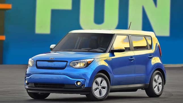 Image for article titled Kia Soul EVs Recalled for Fire Risk in Their High-Voltage Battery