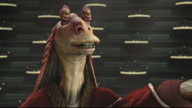Bye bye, Jar Jar.