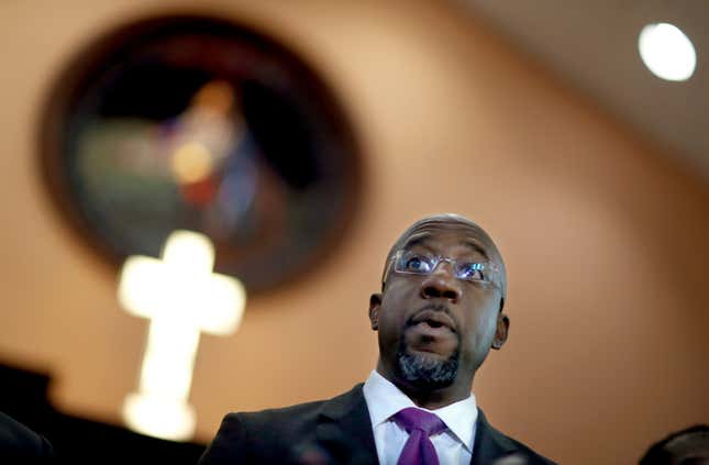 Image for article titled Black Pastors Call Kelly Loeffler’s Attacks on ‘Radical’ Raphael Warnock Sermons an ‘Attack Against the Black Church’