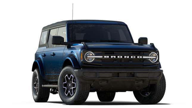 Image for article titled 2021 Ford Bronco Trim Levels And Option Packages Explained