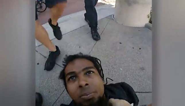 Image for article titled White Indianapolis Cop Indicted For Stomping On The Face Of Handcuffed Black Man