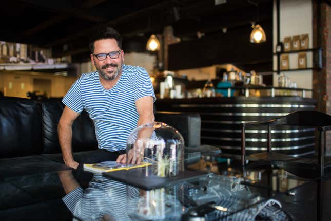 Jake Eaton, the co-founder of Tribe Coffee in Cape Town.