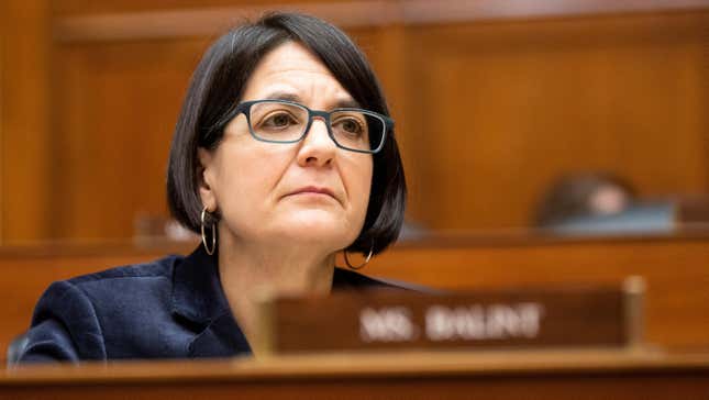 UNITED STATES - JANUARY 31: Rep. Becca Balint, D-Vt., participates in the House Oversight and Accountability Committee organizing meeting in the Rayburn House Office Building on Tuesday, January 31, 2023. (Bill Clark/CQ Roll Call via AP Images)